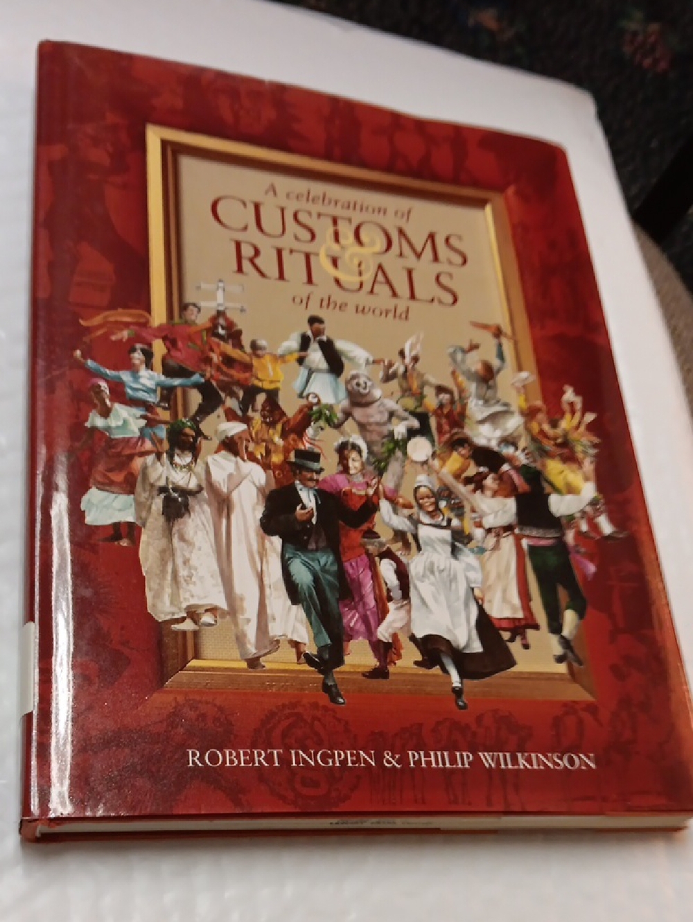 Customs & Rituals Hardcover Book - Red Cover